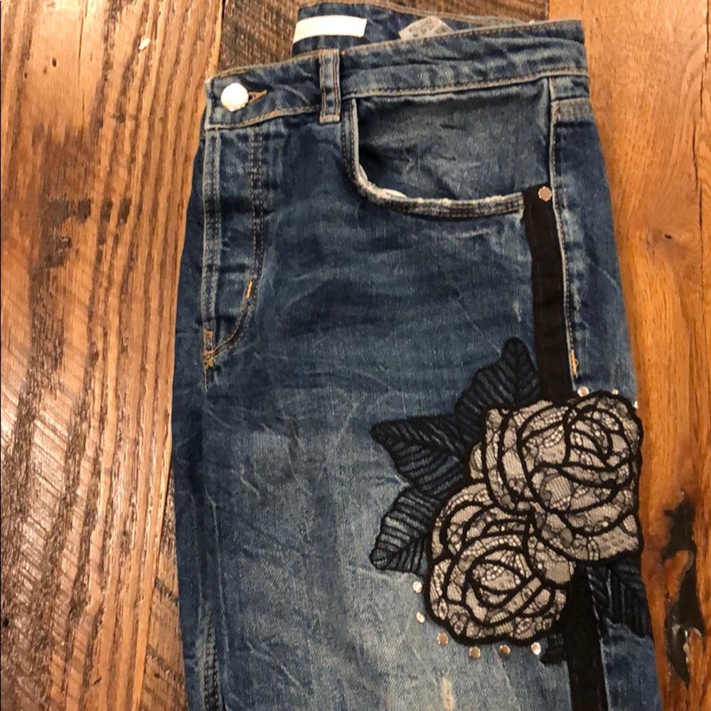 Zara ankle jeans